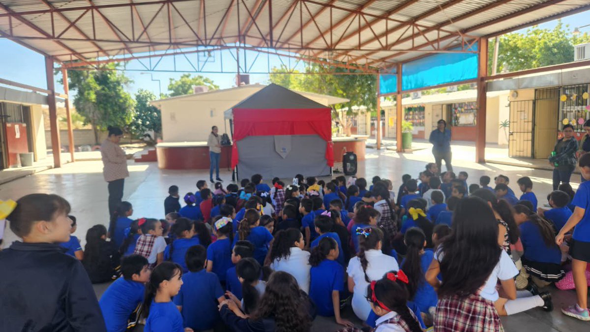 coscyt's tweet photo. En la Escuela Primaria Niños Héroes, en la colonia Santa María, niñas y niños demostraron que aprender puede ser creativo, divertido y lleno de imaginación. A través de Ciencia en Escena, exploraron el conocimiento de una forma diferente: actuando, experimentando y compartiendo. https://t.co/TpoFg77YmN