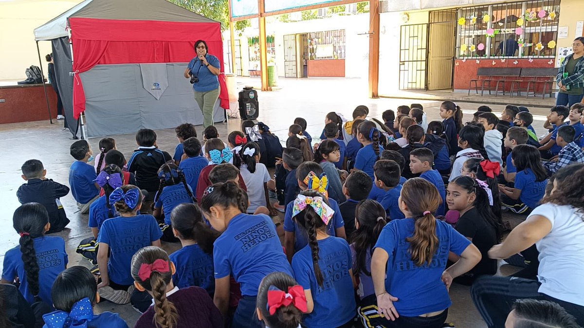 coscyt's tweet photo. En la Escuela Primaria Niños Héroes, en la colonia Santa María, niñas y niños demostraron que aprender puede ser creativo, divertido y lleno de imaginación. A través de Ciencia en Escena, exploraron el conocimiento de una forma diferente: actuando, experimentando y compartiendo. https://t.co/TpoFg77YmN