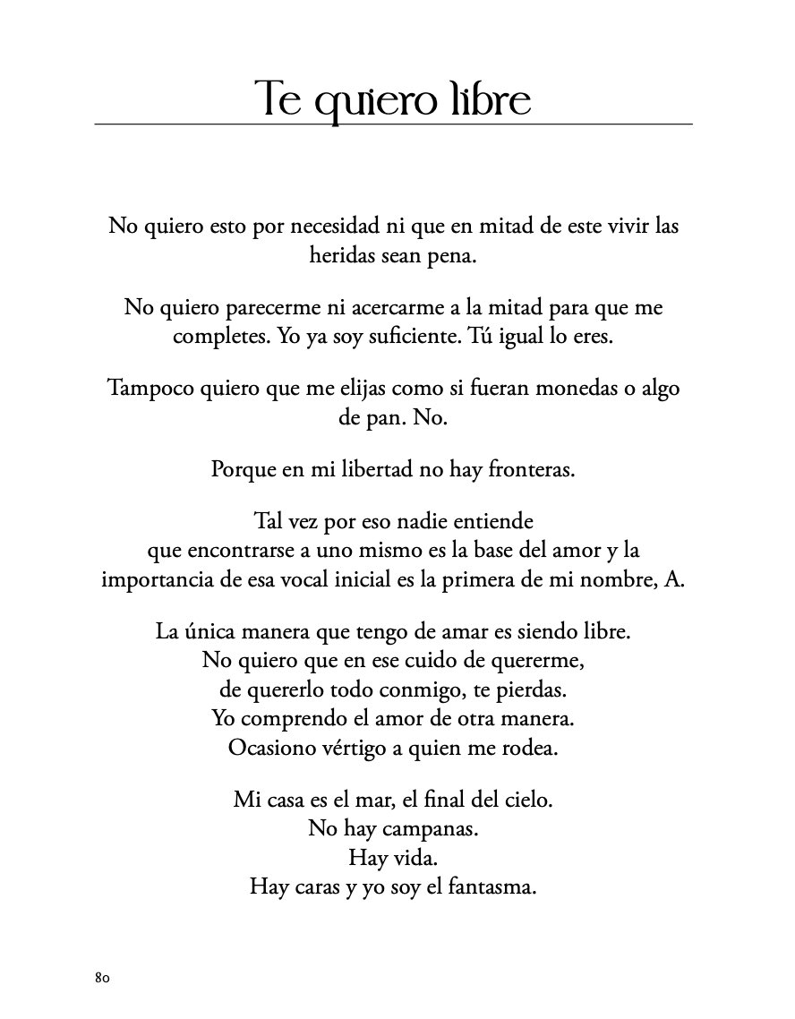 Cementedelibros's tweet photo. Te dijeron muchas veces que amar era necesitar.
Que amar era quedarse.🥺
Que amar era completar lo que te falta. 
Pero llega un momento en el que entiendes algo distinto: amar también es saber estar solo sin sentirte incompleto. 
Este poema de Ange Cordera Hidalgo. https://t.co/RAvMweb5zo