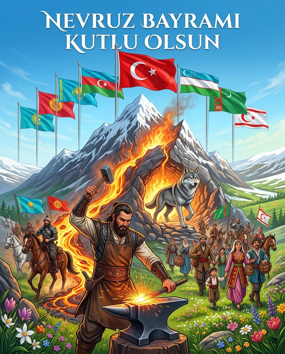kotyorafk's tweet photo. Nevruz;doğanın uyanışını,kardeşliği,birlik ve beraberliği simgeleyen kadim bir bayramdır. Asırlardır Türk dünyasının ortak kültür mirası olarak kutlanan Nevruz,köklerimizden aldığımız gücü geleceğe taşıyan önemli bir değerdir.
Türk'ün Ergenekon'dan çıkışı ve yeni yılı kutlu olsun https://t.co/6iRZlq7XZ1