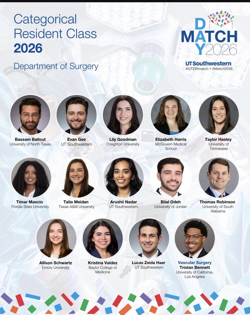 UTSW Surgery Residents tweet media