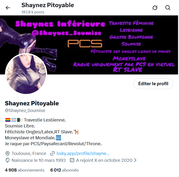 Shaynez_Soumize's tweet photo. Je viens d'atteindre les 6000 Abonnés, whaouuh!!! 😍
C'est magnifique. Je tiens à remercier du fond du coeur toutes les personnes qui me suivent depuis mes débuts et ceux et celles qui me suivent depuis plus récemment. Nous allons poursuivre notre belle aventure ensembles!!! 😘 https://t.co/h3Lzlkr2ey