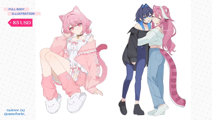 【 RTs ↻ are greatly appreciated.ᐟ.ᐟ 】 COMMISSIONS OPEN .ᐟ.ᐟ hullo friends! Commissions rates are lowered and open for March 2026 moving forward to fund rent + daily needs any form of support are greatly appreciated! vgen site below ↓ #VGenComm #VGenOpen