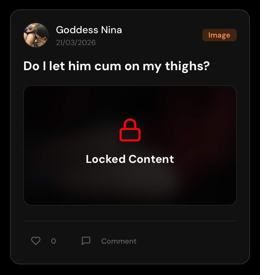 Goddess Nina tweet media