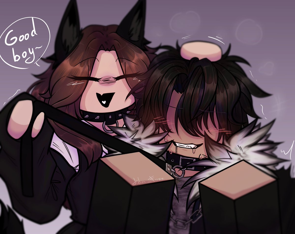 Ada_Foxxx's tweet photo. Gift for my friend (our avatar's roblox) / #art #roblox #gift https://t.co/u6w675p7eM