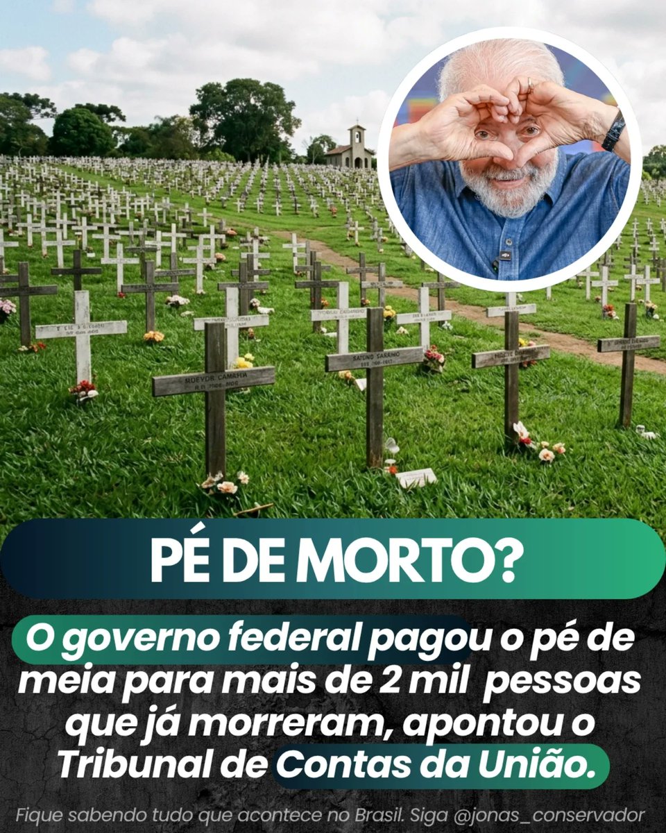 NovakReis's tweet photo. Programa pé de morto a última forma do governo jogar fora os nossos impostos. https://t.co/jCAyPZcxIT