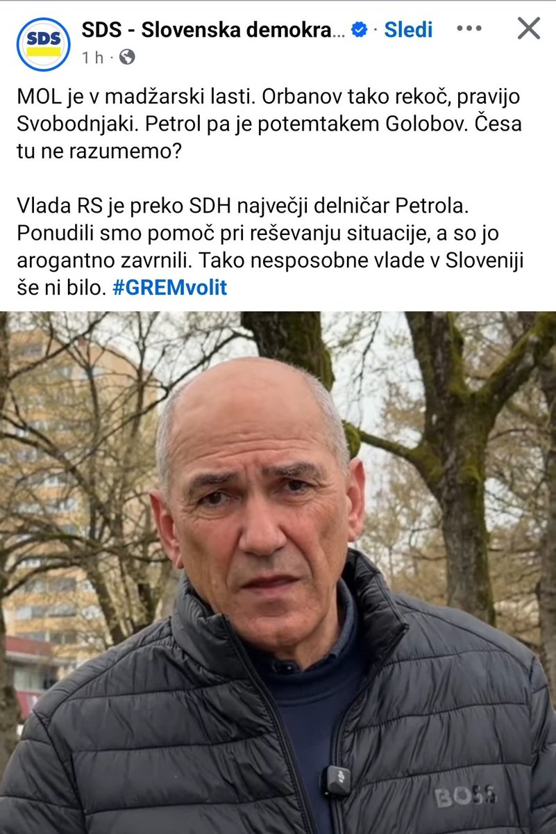 Janša ponuja madžarsko pomoč v prvi osebi. Pravi domoljub...