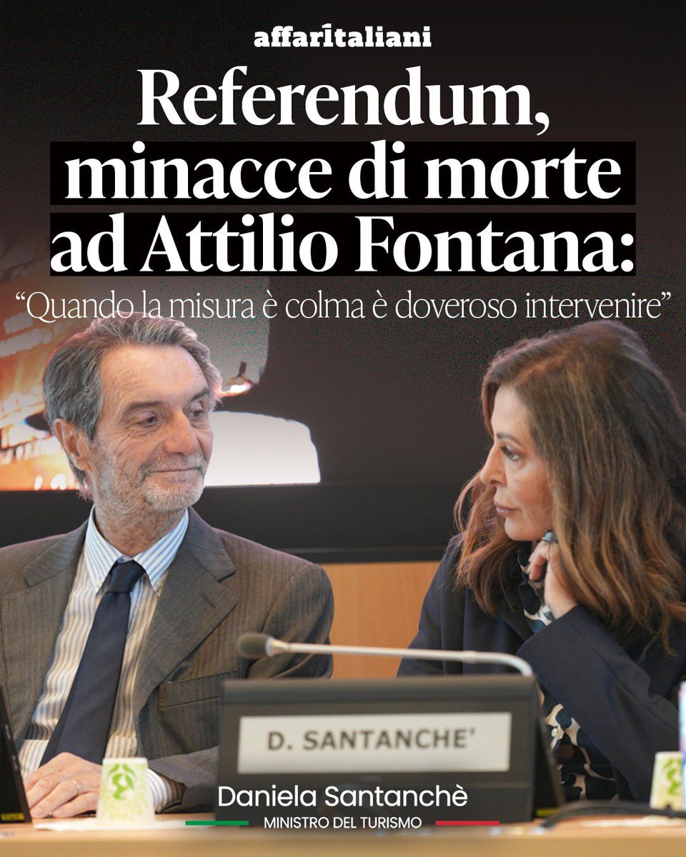 Daniela Santanchè tweet media