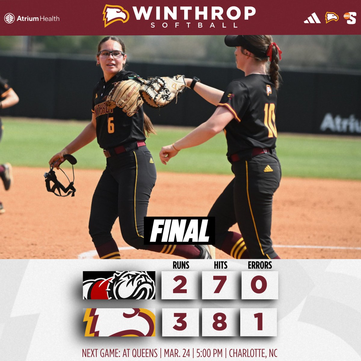 Winthrop Softball tweet media