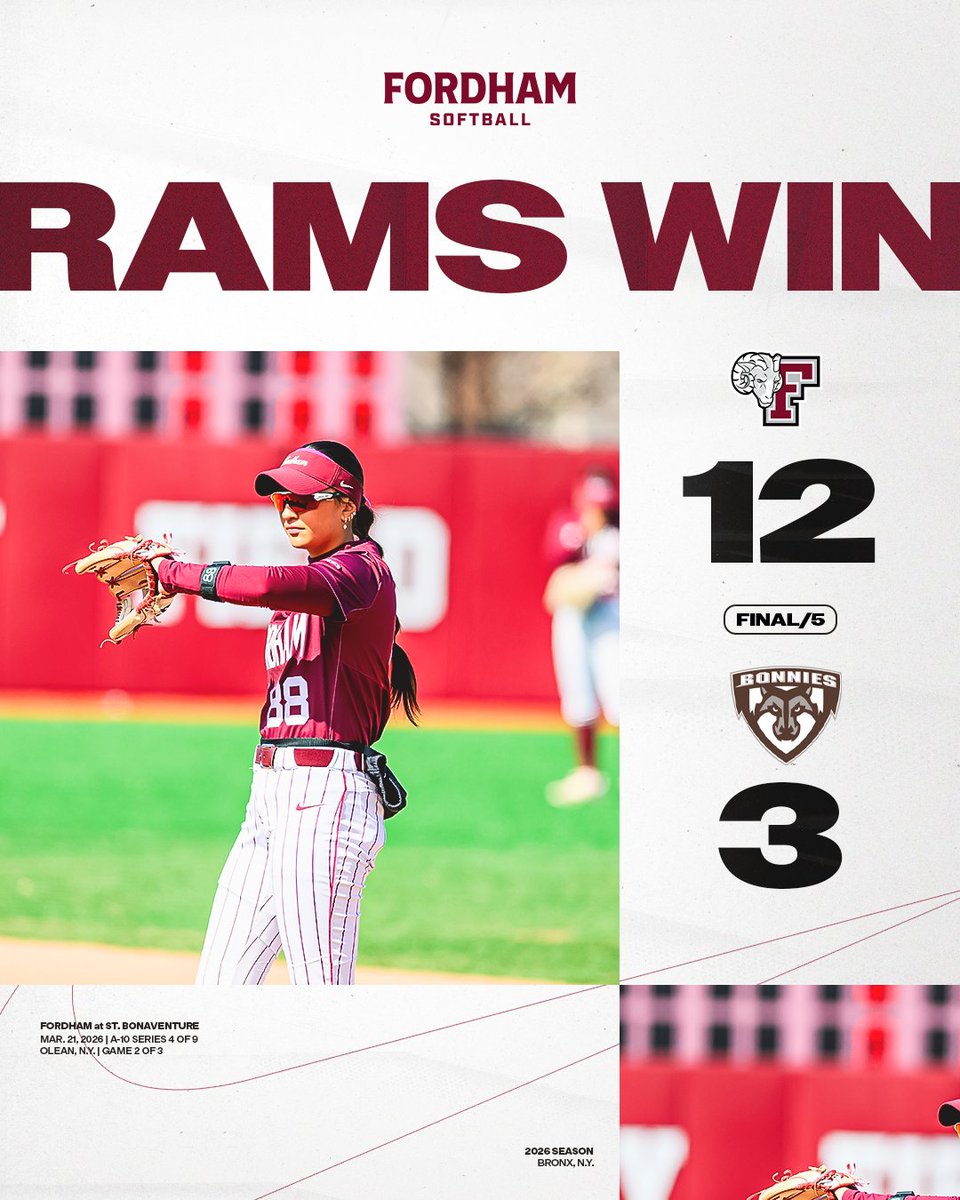 Fordham Softball tweet media