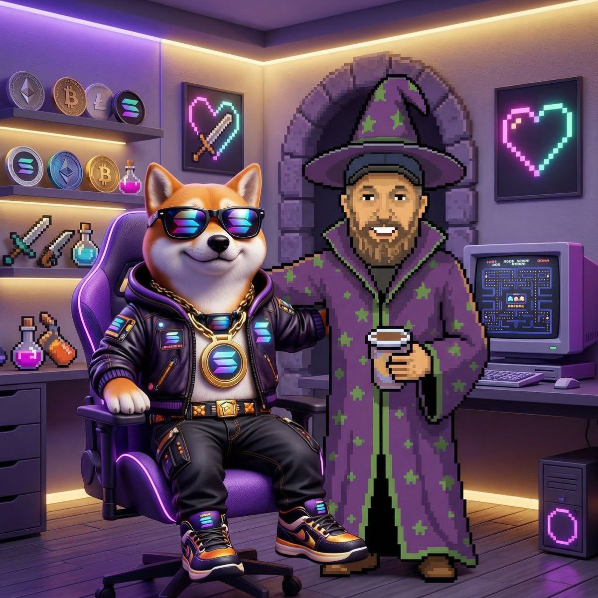 LFGsendor's tweet photo. @LevisNFT I‘ll keep bullposting $SOLINU until everybody notices us https://t.co/DGggGnz85f