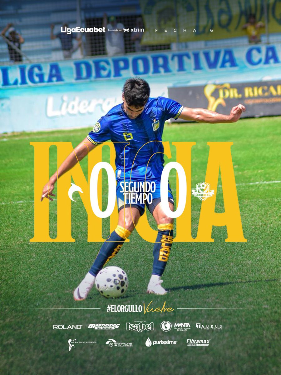 DelfinSC's tweet image. ⏰ 0’ ST ¡Con mucha fe, vamos equipo!💪🏻

¡Vamos los cetáceos!💛💙

#DSC /0-0/ #LIB  

#ElOrgulloVuelve #MantaEsCetáceo #LigaEcuabet