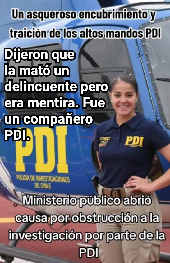 Porfa, sáquenme de una duda; hay un video donde se ve a Javier Figueroa caminando a 2 metros de otro funcionario durante el fatal procedimiento. ¿Cómo es posible q su compañero no sepa nada del ataque?
Me hizo recordar la muerte de la PDI Valeria Vivanco.
Fuego amigo le llaman😱