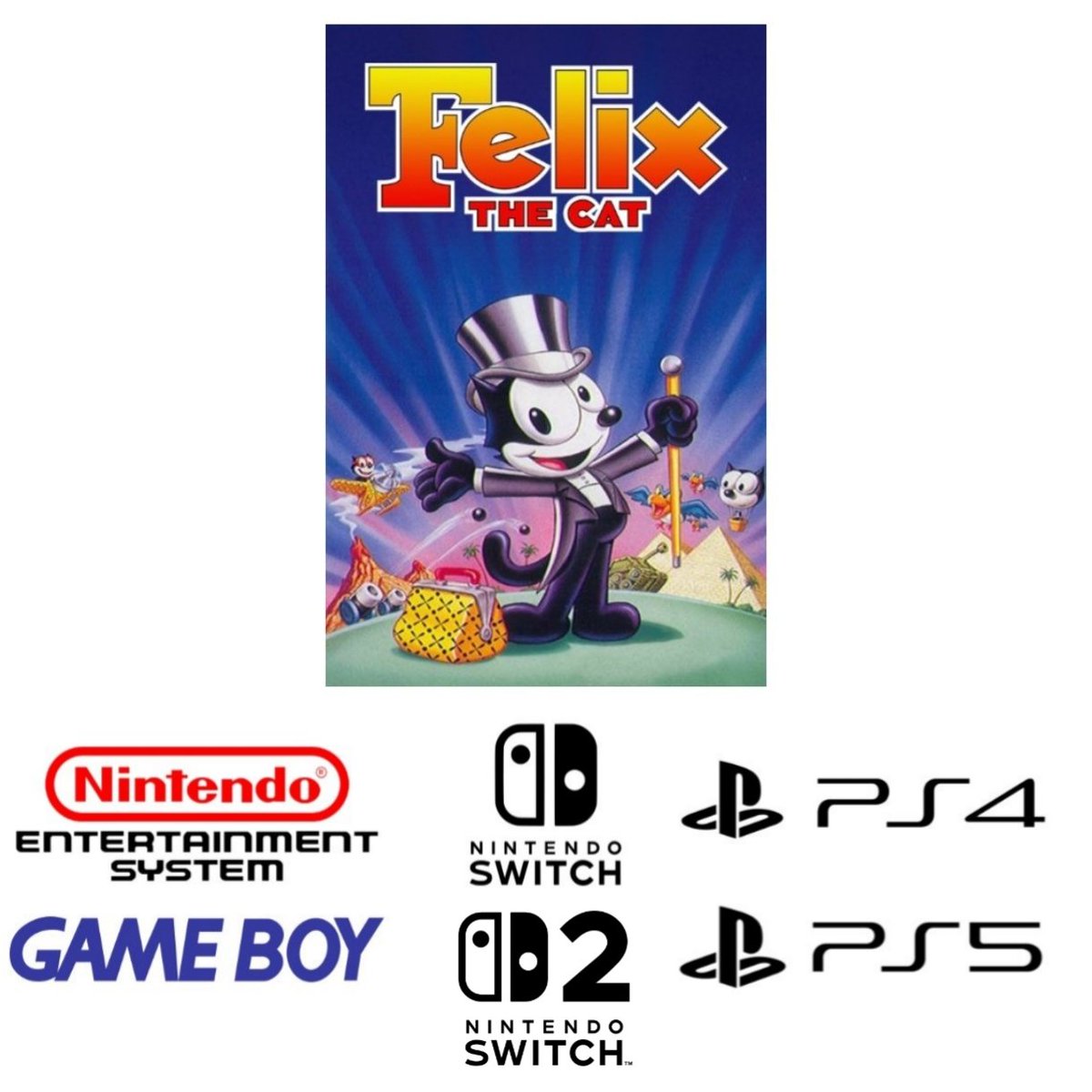 Felix the Cat's Bag of Memes tweet media