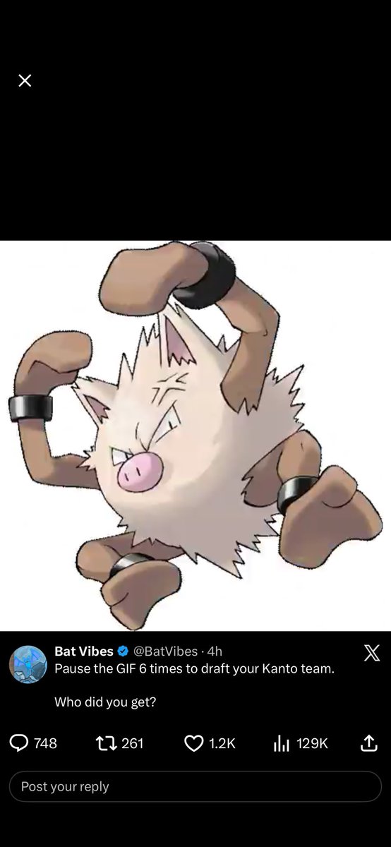 fred_gee23's tweet photo. @BatVibes Plus charmeleon and golduck 
Idc im beating everybody https://t.co/YbwmlwyXkO