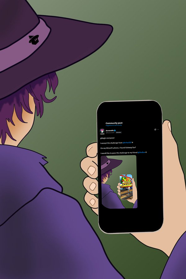 l1ndlee's tweet photo. gmagic guys!

accepted the @Sm1t_X's challenge from @Averandik 

tbh my first idea was to put his post to this phone so why not lmao

i'd like to pass this challenge to @executeasthma and @wtf4uk https://t.co/yz5MkROPIS