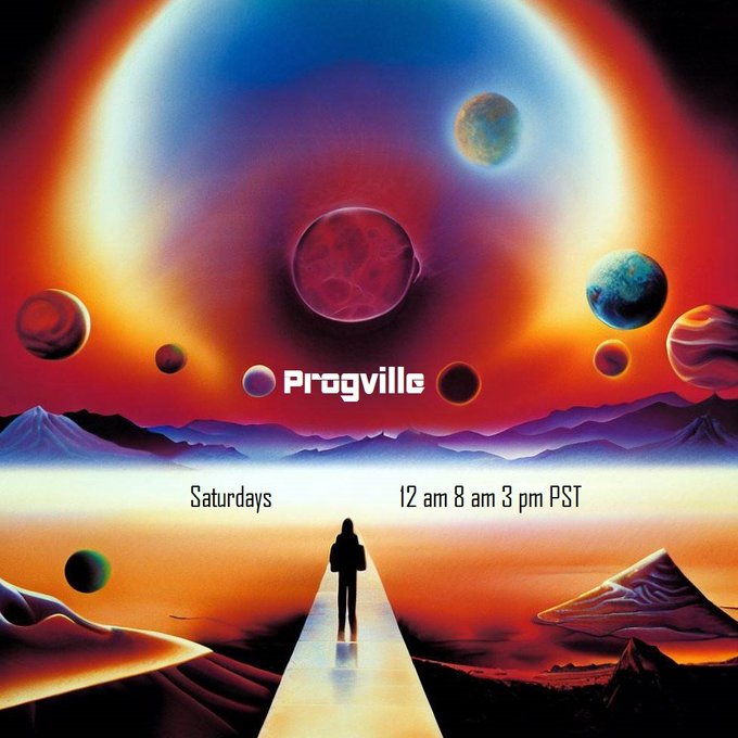 FurtherRocktw's tweet photo. Progville   
coming up at 3 pm PST        
#YES #PinkFloyd #Genesis #progrock #Progressiverock                   
Listen via #iTunes #Roku #TuneIN #AppleMusic #Live365app #RadioGarden #InternetFM #Streema #Radionline https://t.co/lO9QbHm2pG https://t.co/zt1vGaW5ci