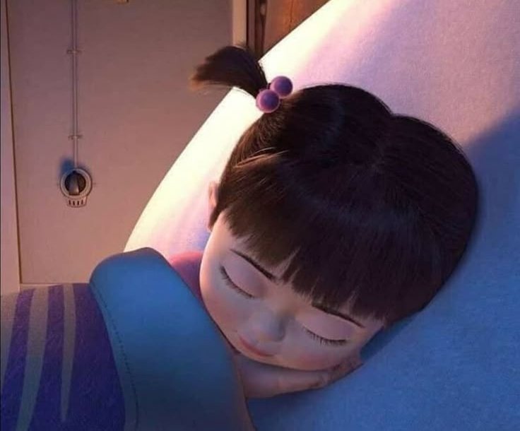 Si me ven durmiendo todo el día, dejenme así quiero estar siempre.