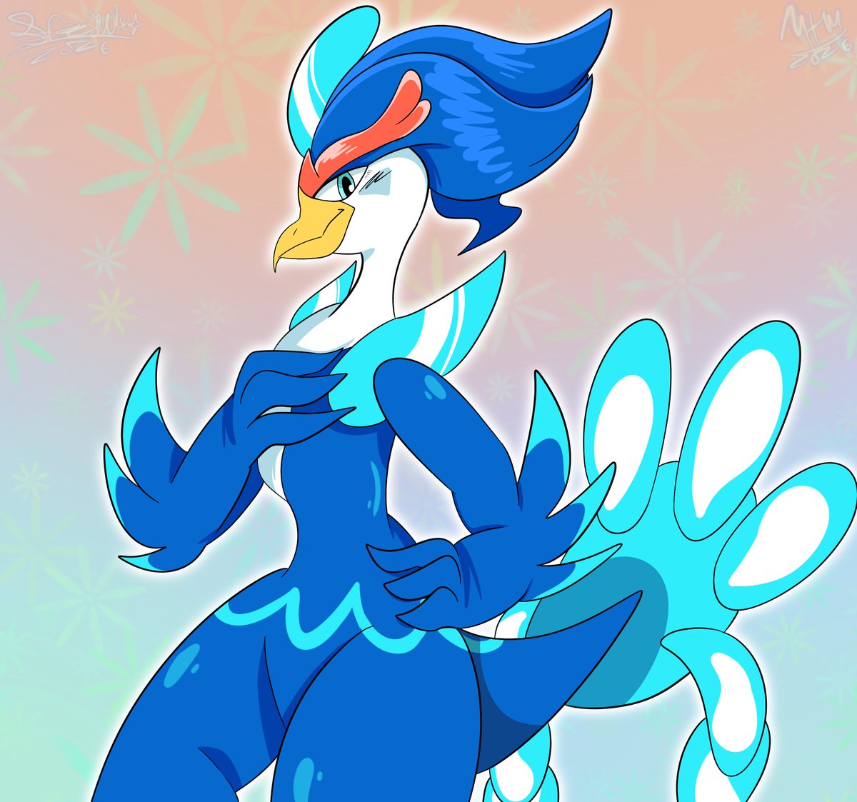 MegaThunderMas1's tweet image. Quaquaval is so handsome like BRO-
#quaquaval #pokemon #pokemonartwork #anime #animeart