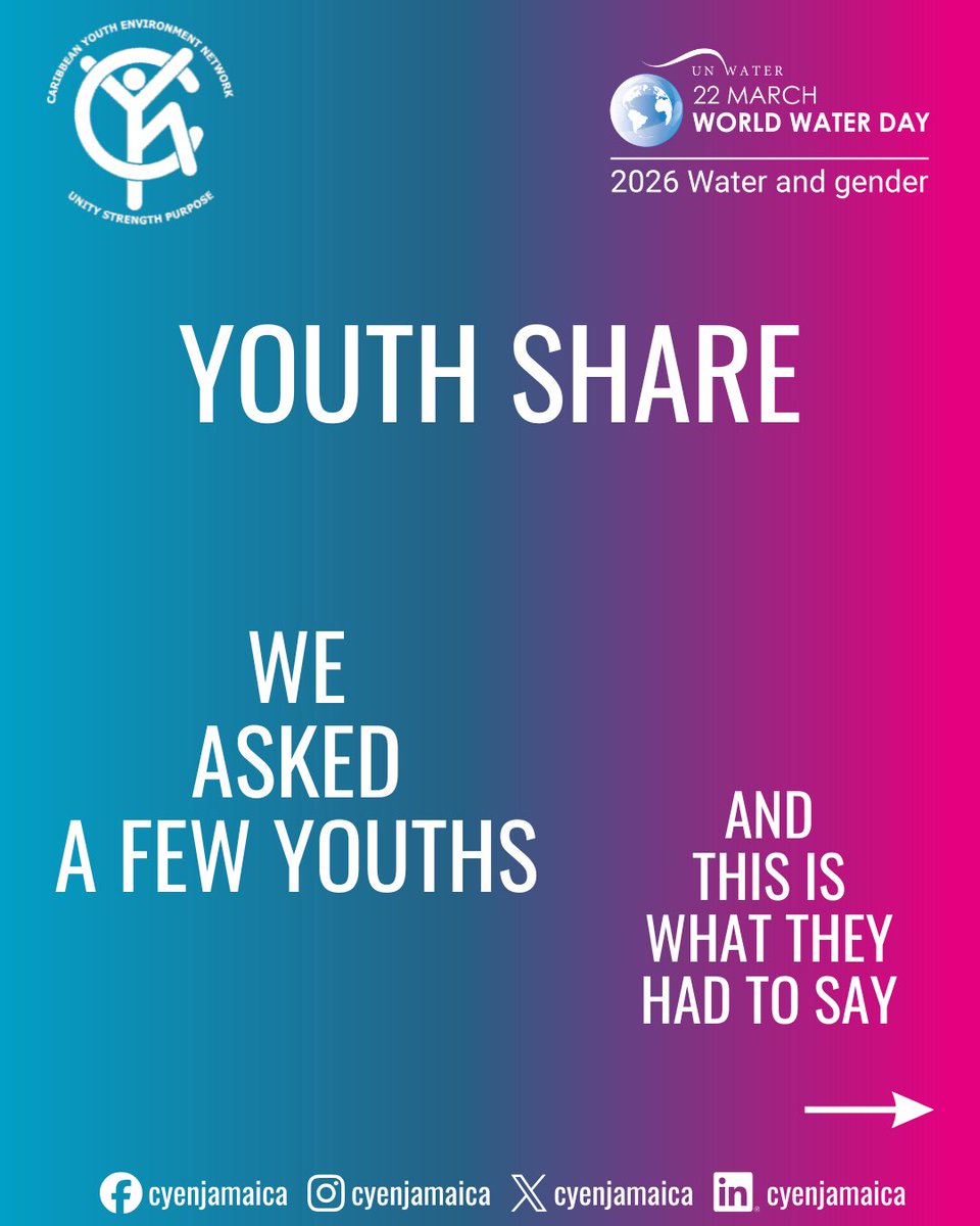 Caribbean Youth Environment Network in Jamaica tweet media