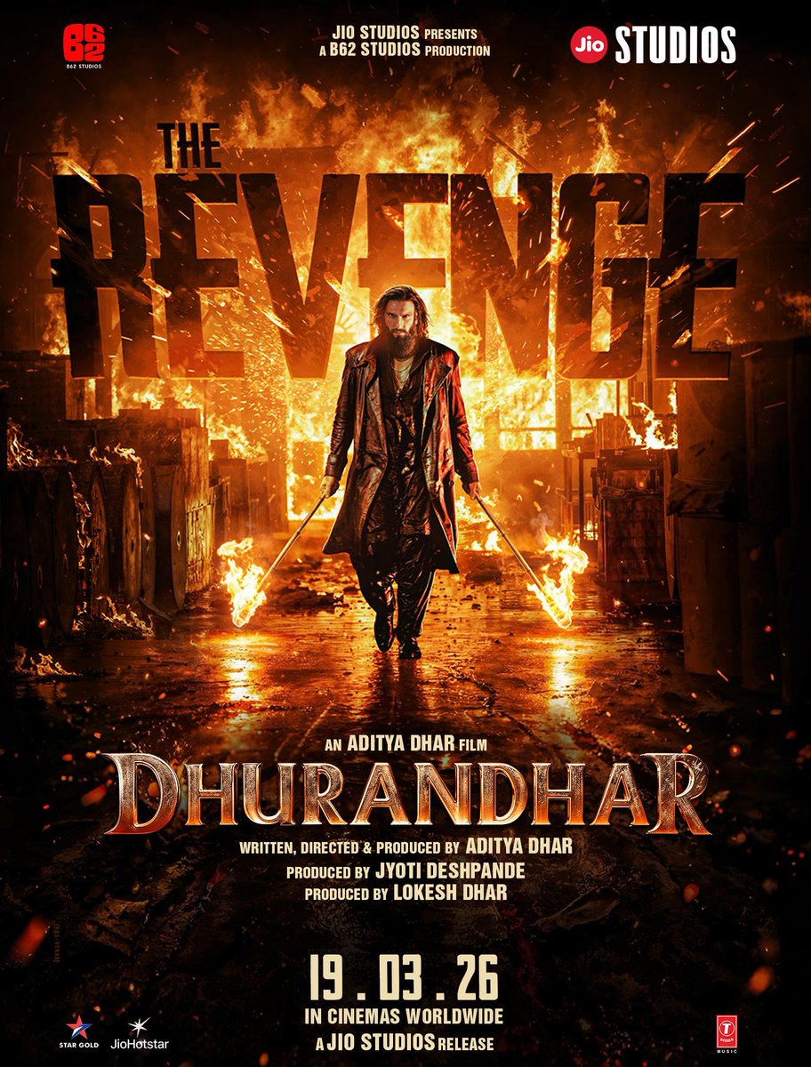 Just watched #Dhurandhar2‌ in a packed cinema in the UK. 1 of 5 packed shows today. WOW!!

Indian cinema will be known as ‘before Dhurandhar and after Dhurandhar’. 

Nothing will be the same again. Not cinema, Not India!!

What a movie. Take a bow <a href="/AdityaDharFilms/">Aditya Dhar</a>