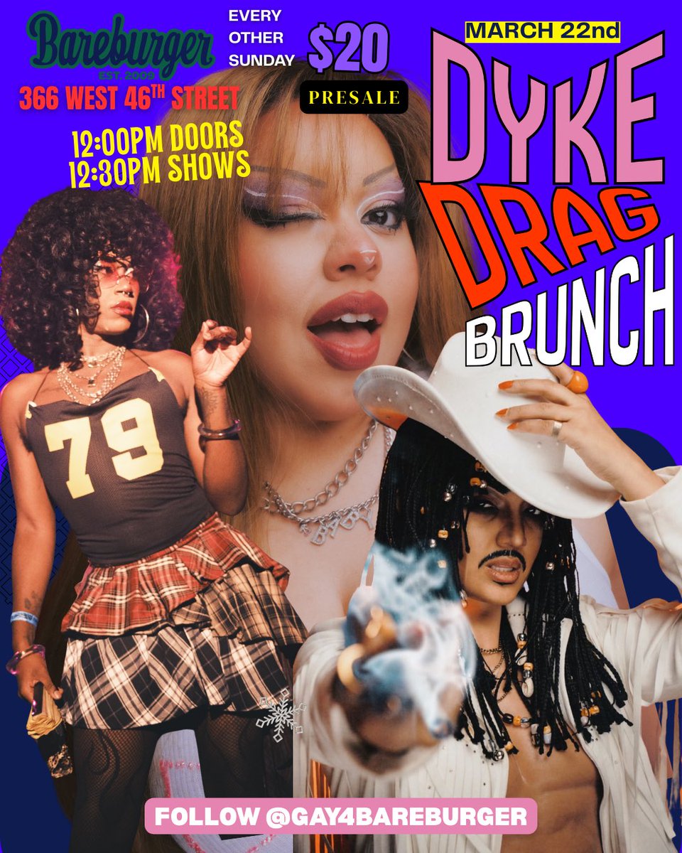 dyke drag tweet media