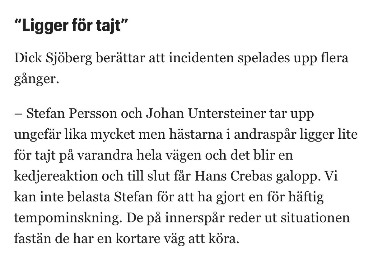 Att Dick Sjöberg är riksdomare är ju direkt opassande när man gör ett sådant här uttal. Visar att man ej är tillräckligt kompetent för att göra jobbet man är betald att göra.
