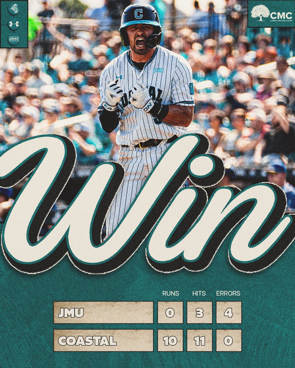Coastal Carolina Baseball tweet media