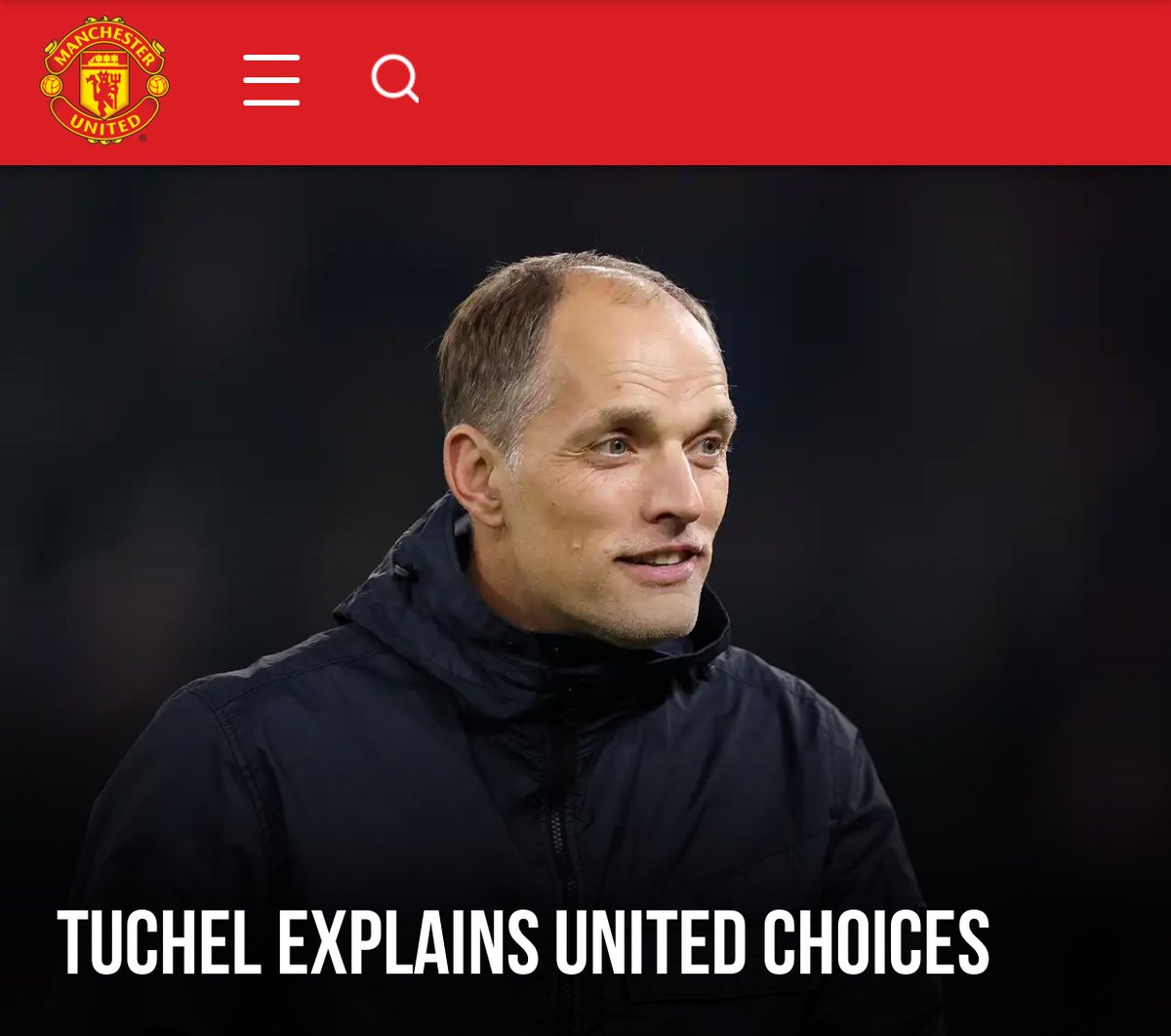 Delight_bae's tweet photo. |Thomas Tuchel on why he recalled Kobbie and Maguire🗣️: “They have had an outstanding run since Carrick has been in charge.
Harry and Kobbie have been a big part of that” https://t.co/agdWAyDhDE