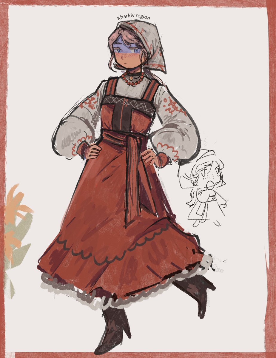 olekrisuet's tweet photo. #countryhumans #ukraine 
idk how much accurate is this https://t.co/UD7ap21krJ