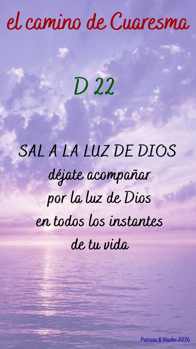 Camino de Adviento y Cuaresma tweet media