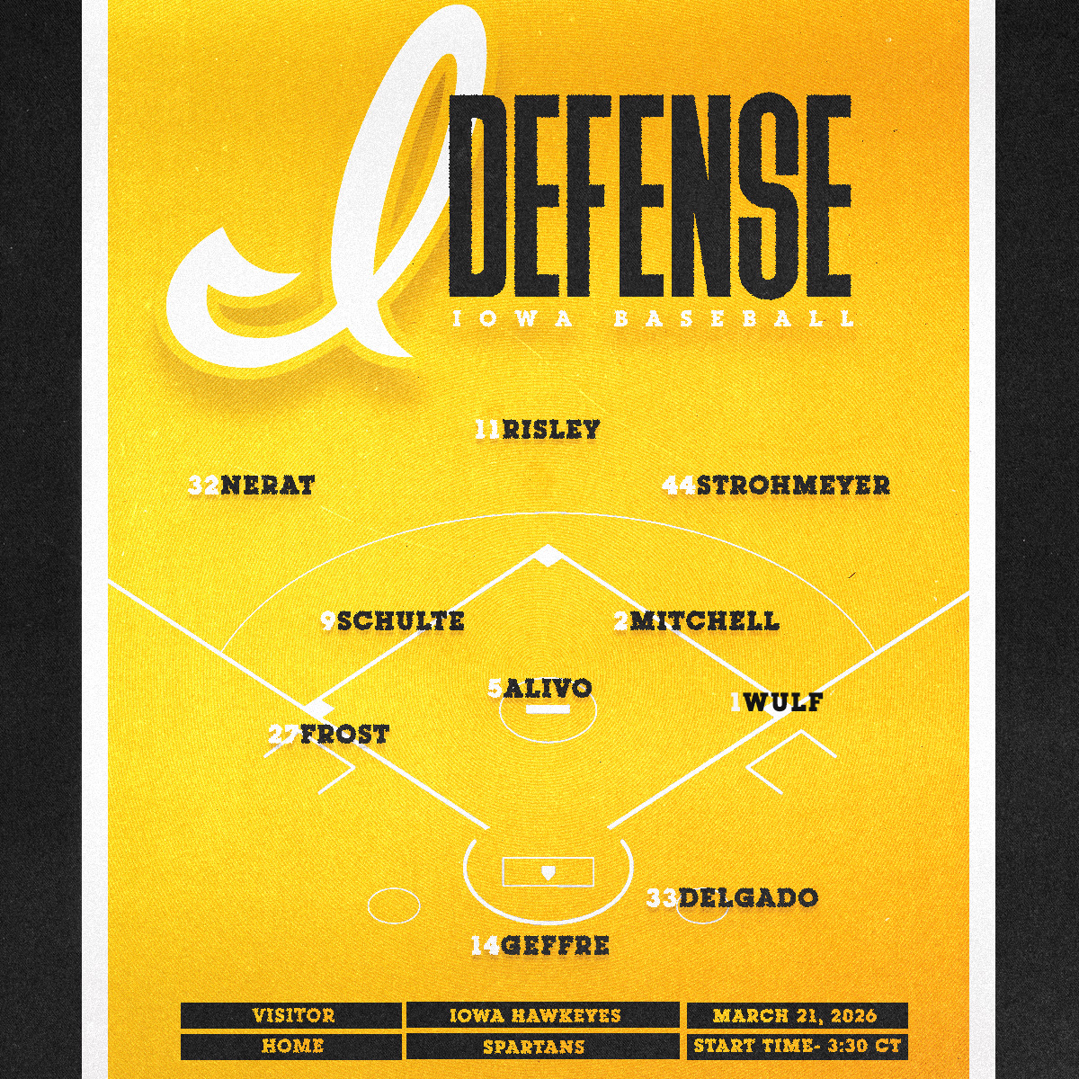 Iowa Baseball tweet media