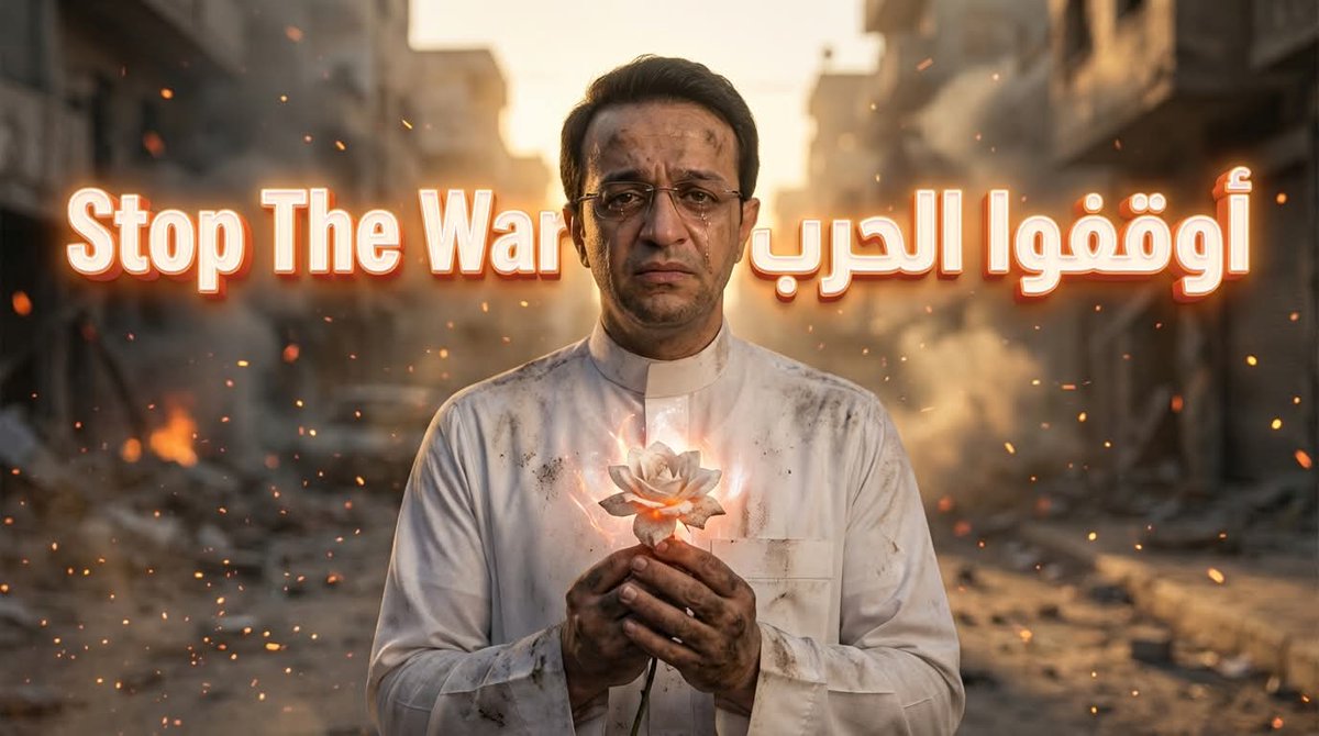 DrATEFAHMED's tweet photo. The Song That Will Make The World Cry 💔 Stop The War | أوقفوا الحرب (Bilingual)
https://t.co/7xOEcVtln8

 https://t.co/4msHz32ayC

#IranWar #عيد_الفطر_١٤٤٧ه #NevruzTürkünBayramıdır #عيد_الفطر_المبارك_١٤٤٧ه #ايران #song https://t.co/CKWEzIA8FX