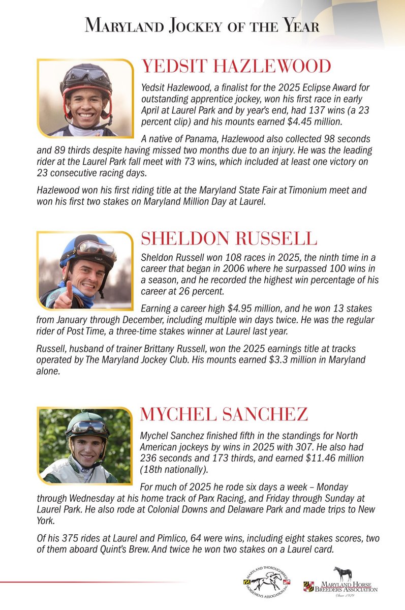 Maryland Thoroughbred tweet media