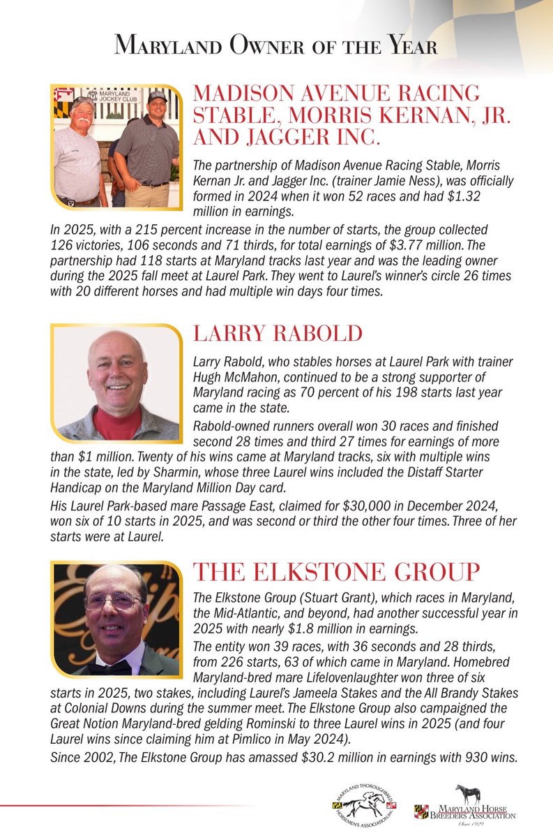 Maryland Thoroughbred tweet media