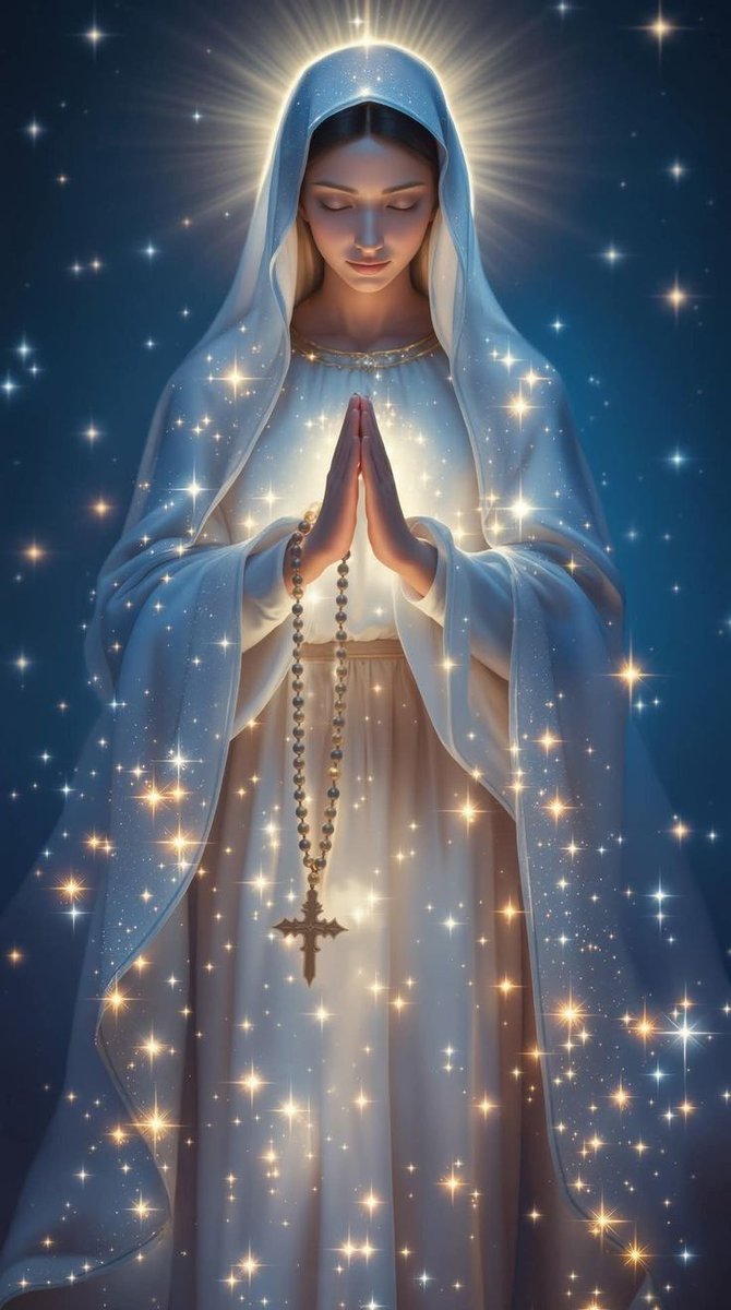 ANGELUS:

O Anjo do Senhor anunciou a Maria.
E Ela concebeu do Espírito Santo.

Ave Maria...

Eis aqui a serva do Senhor.
Faça-se em mim, segundo a Vossa palavra.

Ave Maria...

E o Verbo Divino se fez carne.
E habitou entre nós.

Ave Maria, cheia de graça...