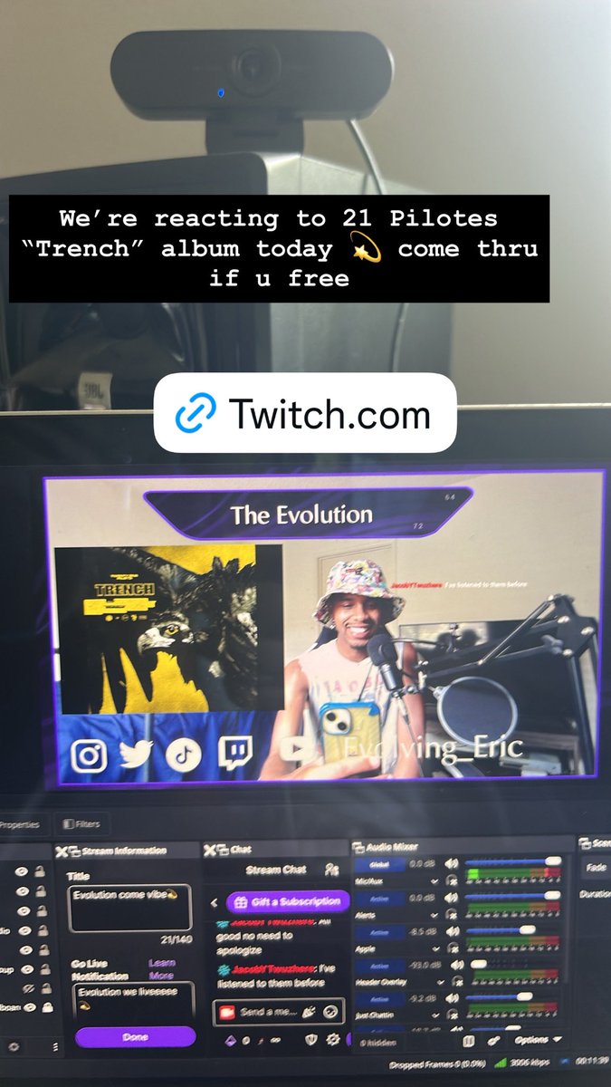 Evolving Eric tweet media