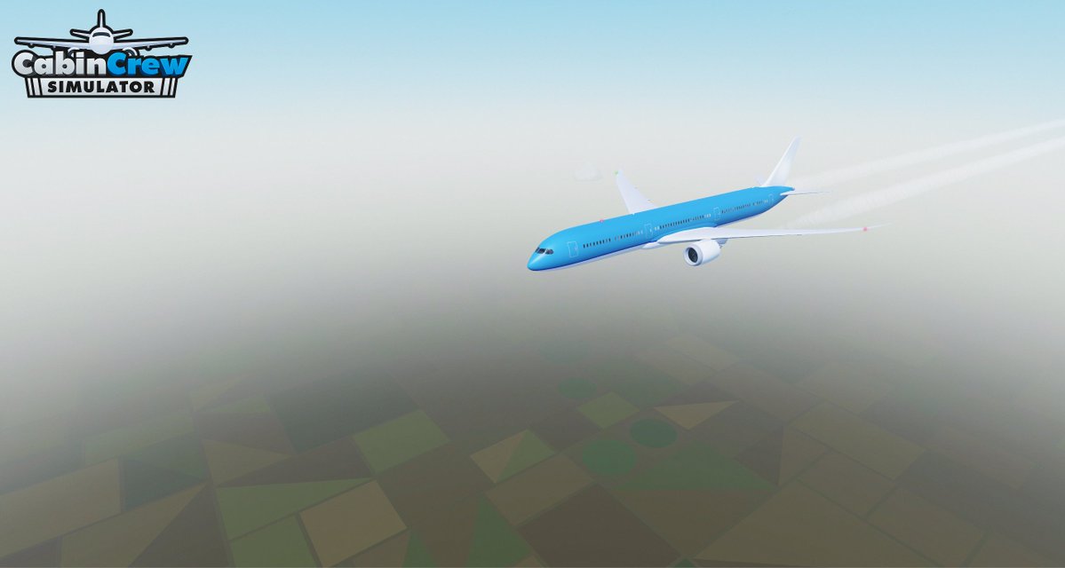 In the next #Roblox Cabin Crew Simulator update, you’ll soon be able to see scenery pass by below during cruising, bringing far more realism to the flight experience!