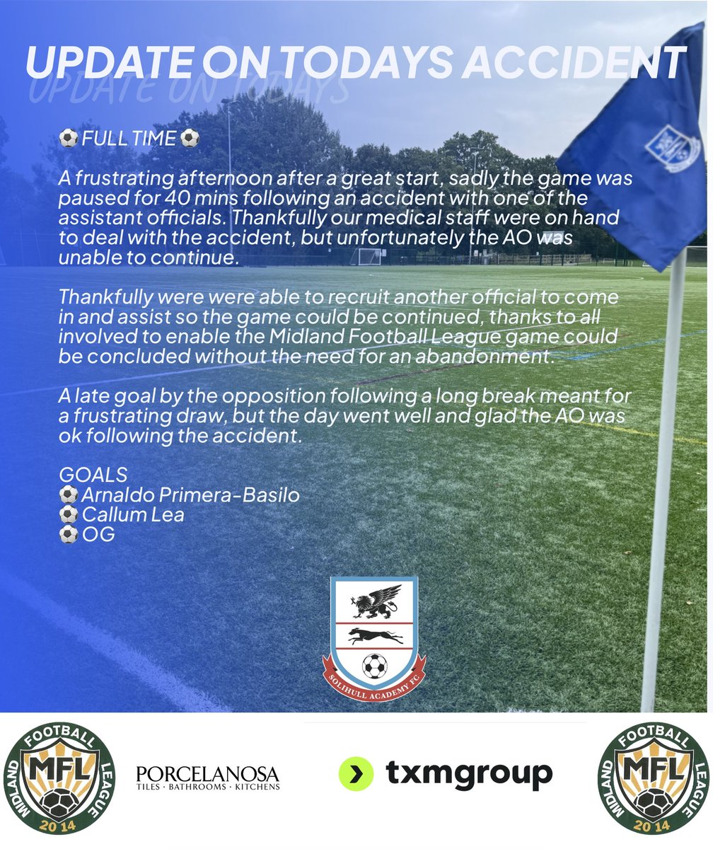 Solihull Academy FC tweet media