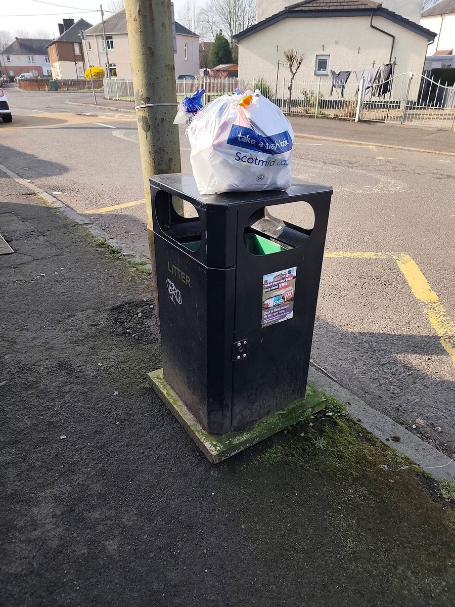 Uddingston Litter Pickers tweet media