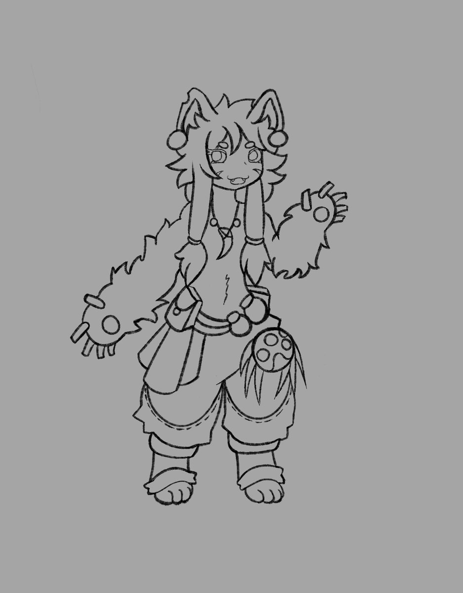 FIFI_PIE's tweet photo. Hi guys, I'm drawing a new hyena character. I haven't decided yet whether to keep him or adopt him. https://t.co/ifbVmqu9PP