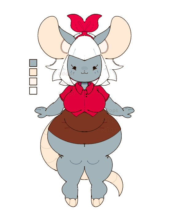 Adopt - Mouse girl $40 !

🩶 The file will be sent without a watermark after purchase