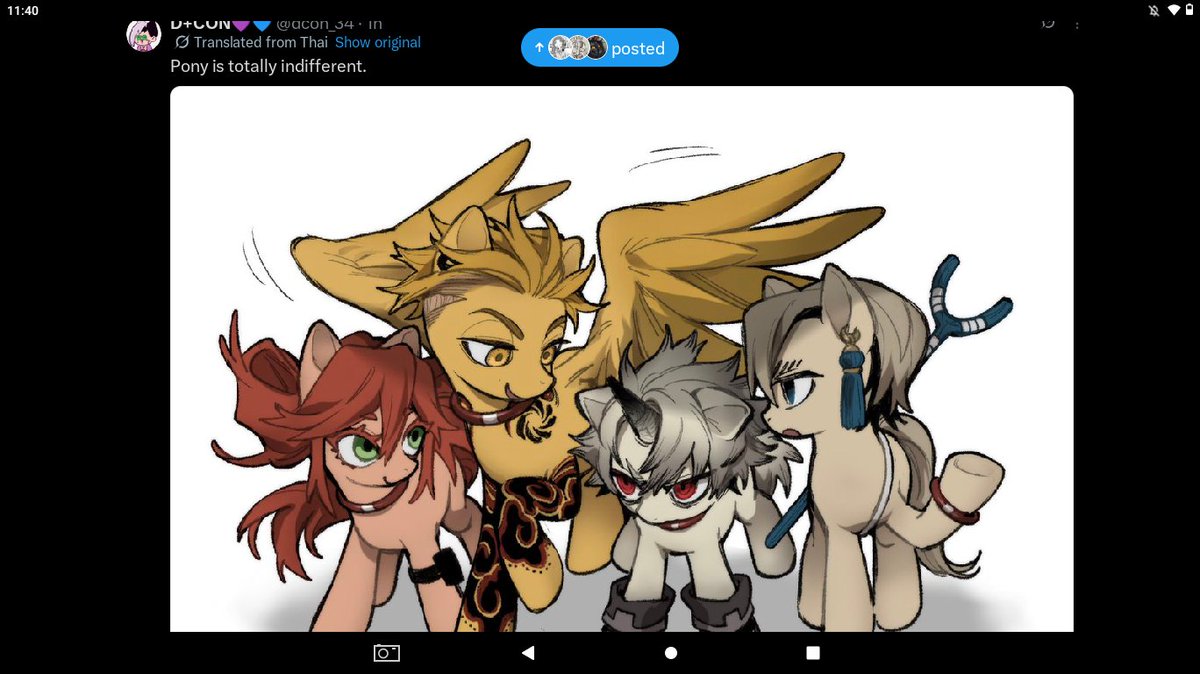 Tempered tweet media