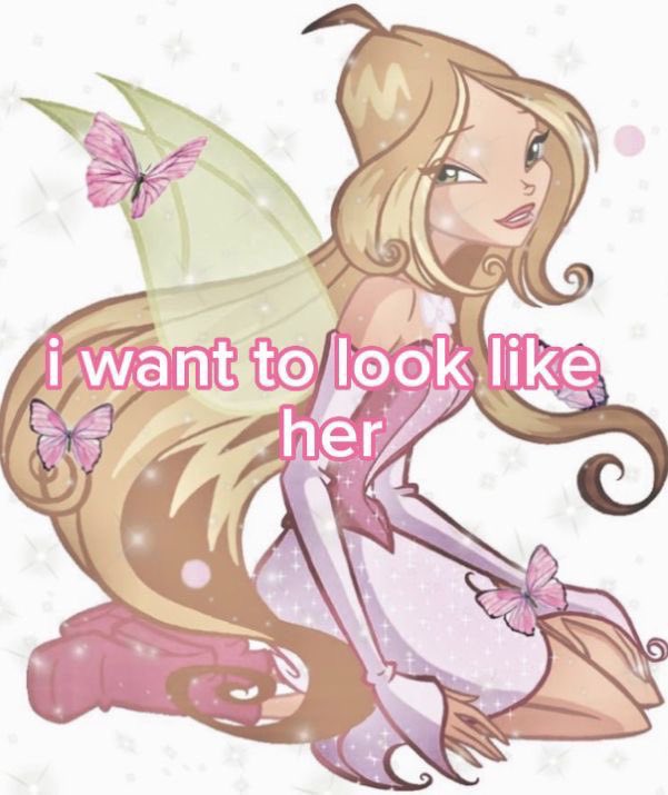 i want to look like her