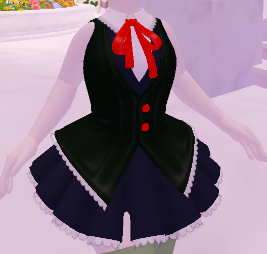 lacydollette's tweet photo. do we have anything that might replicate what this would look like without the jacket? I think it would look really cute as just sort of a overall dress that has that shirt part underneath (. ❛ ᴗ ❛.) https://t.co/UnnxlZkyDw