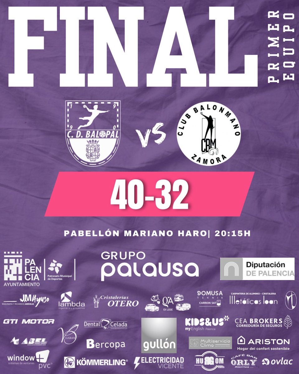 CD Balopal Balonmano Palencia tweet media