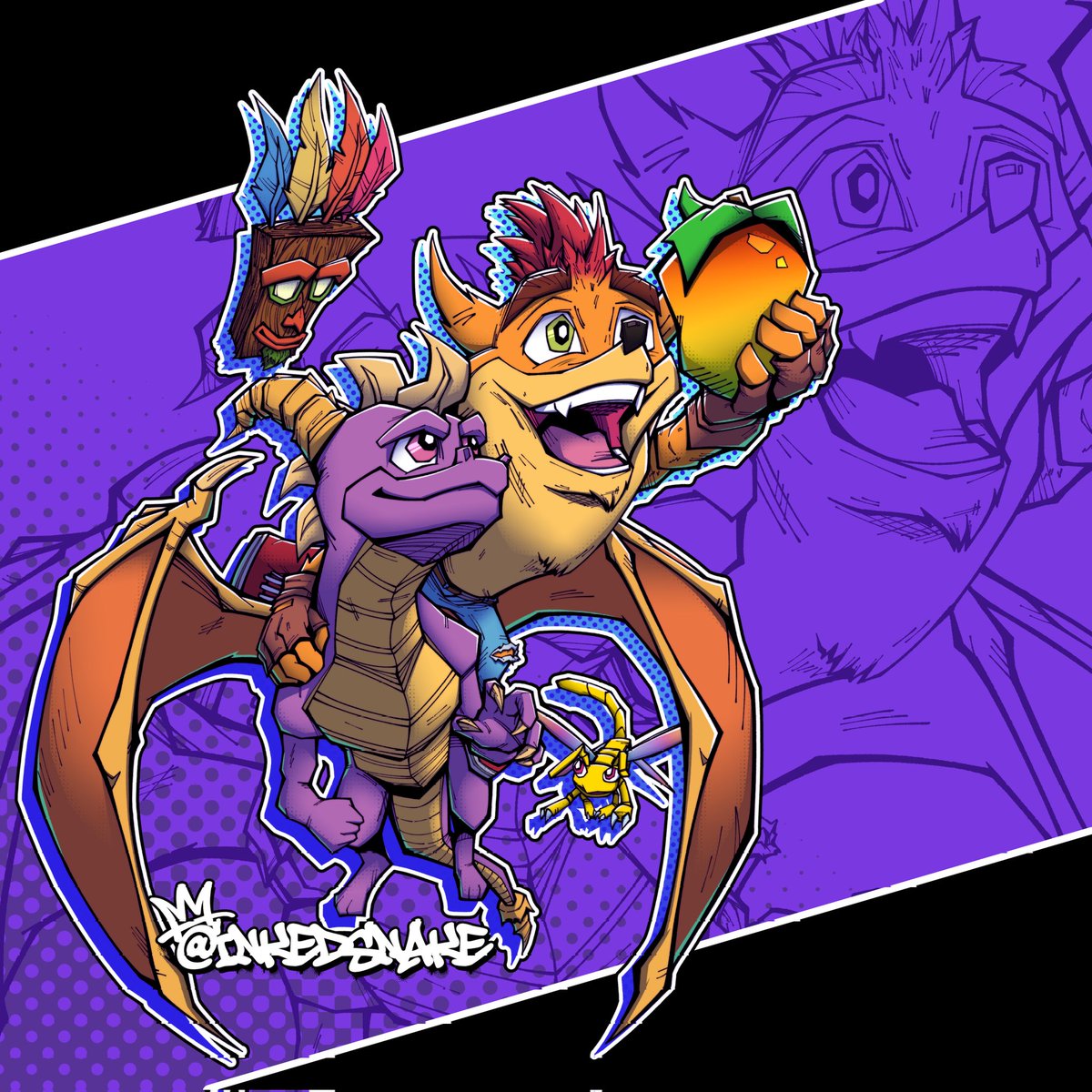 InkedSnake tweet media