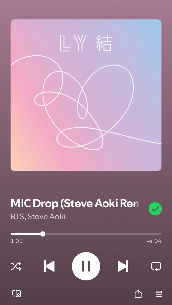 SlvsTzu's tweet image. Un día Bts decidió sacar la mejor canción de un bg, pinche temazo que eres MIC drop