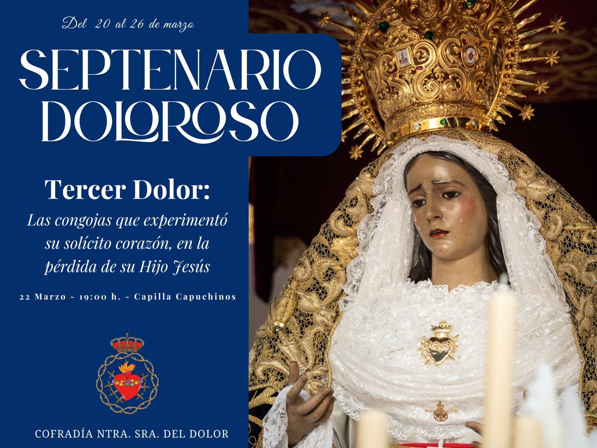 Cofradía Ntra. Sra. del Dolor -Hellín- tweet media