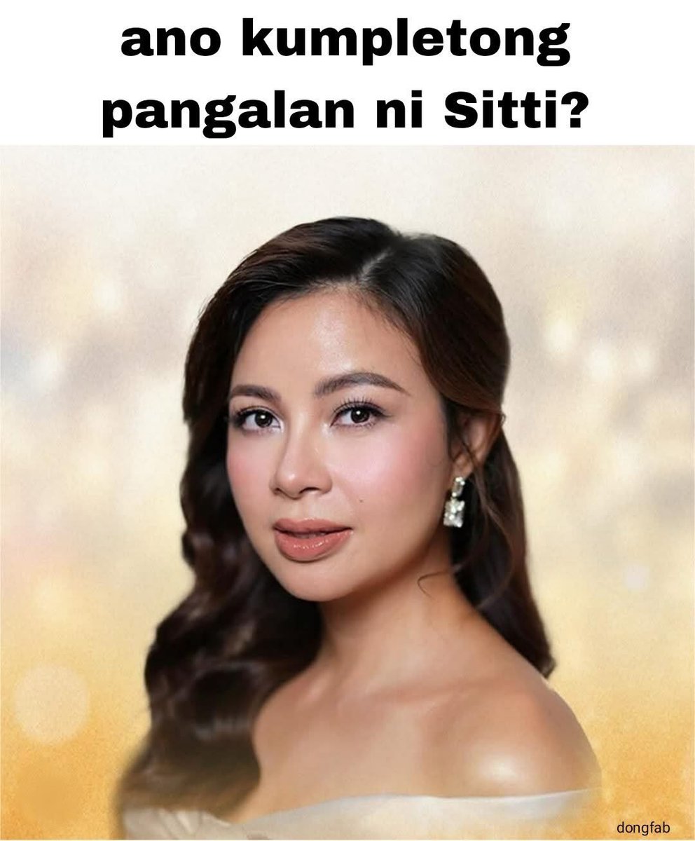 Nice try. That’s actually her second name. Her first name is Dear. Her full name? Dear Sitti, permit us to refresh your memory: what comes from heaven is always a blessing, the enemy is not the rain. Rain is the subject of prayer, the kind gesture of saints.